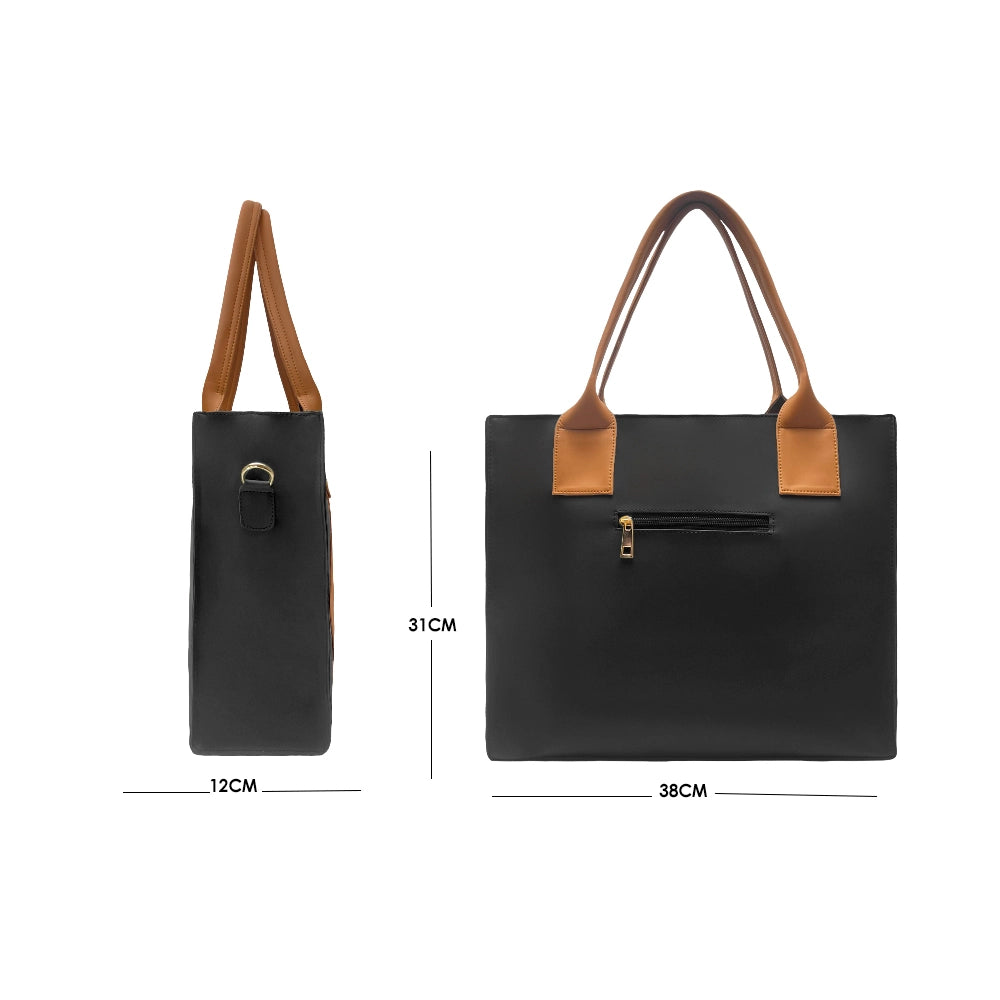 Bolso Dama Karla Chacon Amber Negro