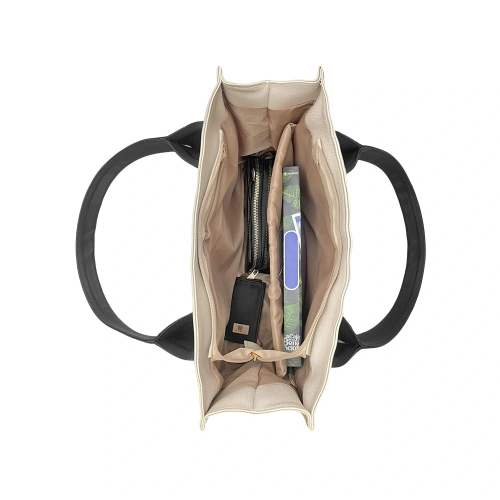 Bolso Dama Karla Chacon Amber Beige