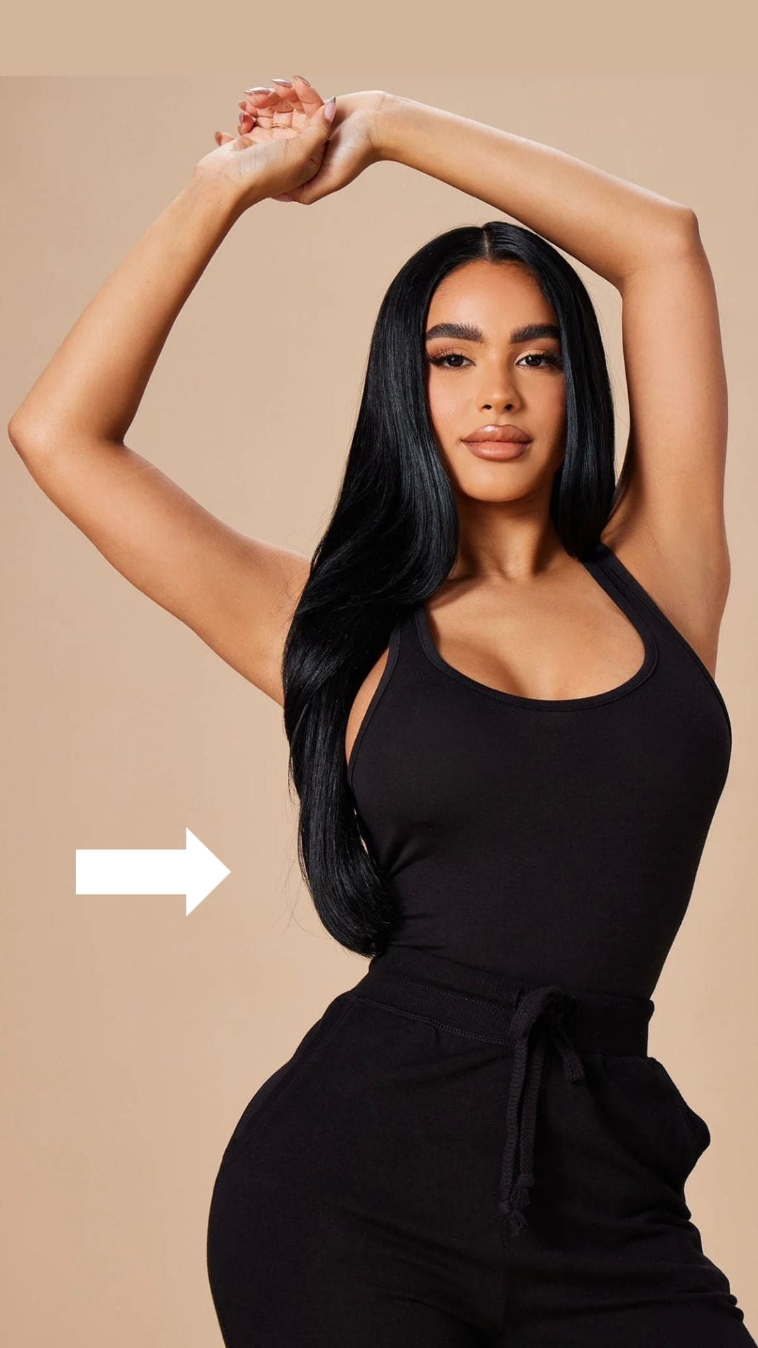 BODY CONTROL ABDOMEN NEGRO