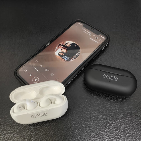 AUDIFONOS INALAMBRICOS BLUETOOTH AMBIE ORIGINALES DE 15 MGHZ
