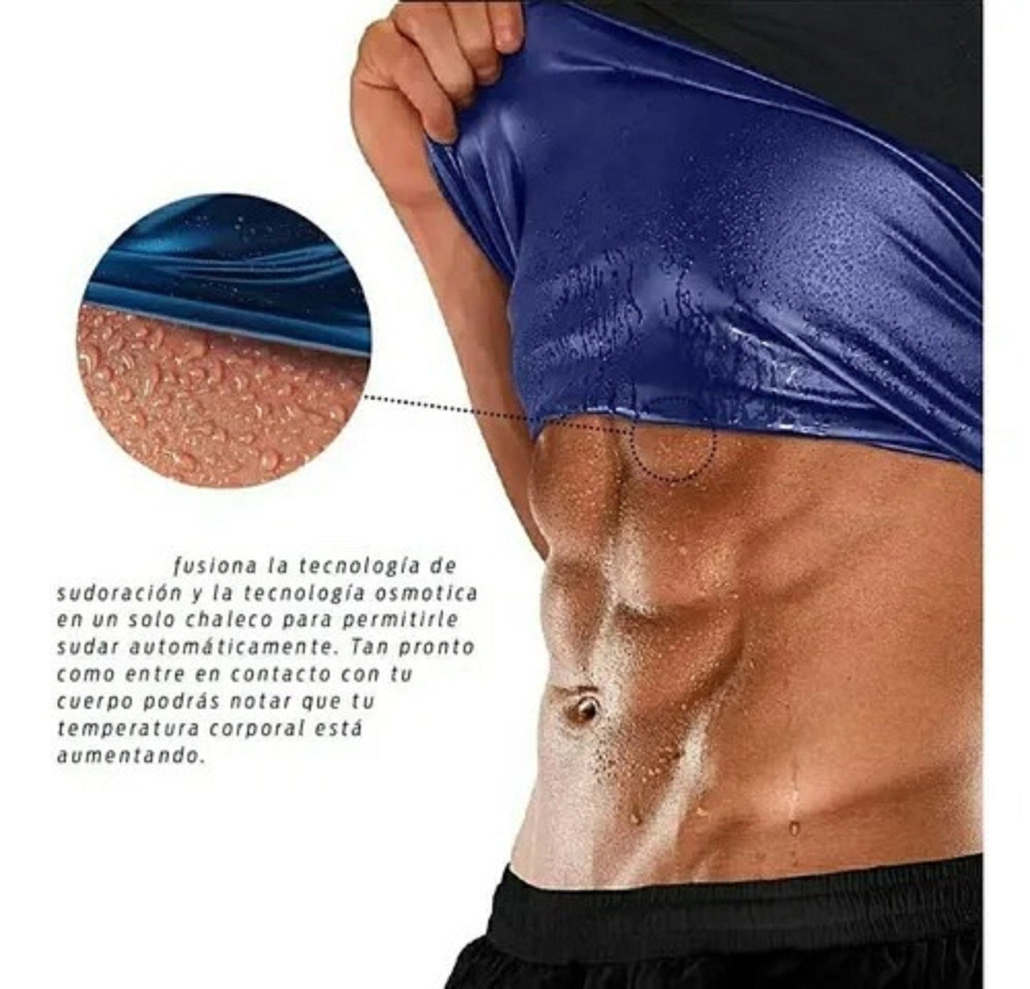 FAJA TERMICA REDUCTORA HOMBRE