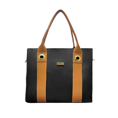 Bolso Dama Karla Chacon Amber Negro