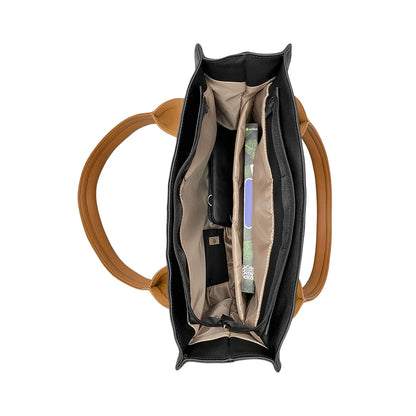 Bolso Dama Karla Chacon Amber Negro