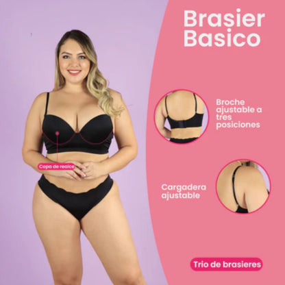 TOP BRASIER CON COPAS DE REALCE EFECTO PUSH UP