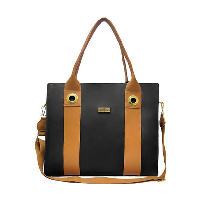 Bolso Dama Karla Chacon Amber Negro