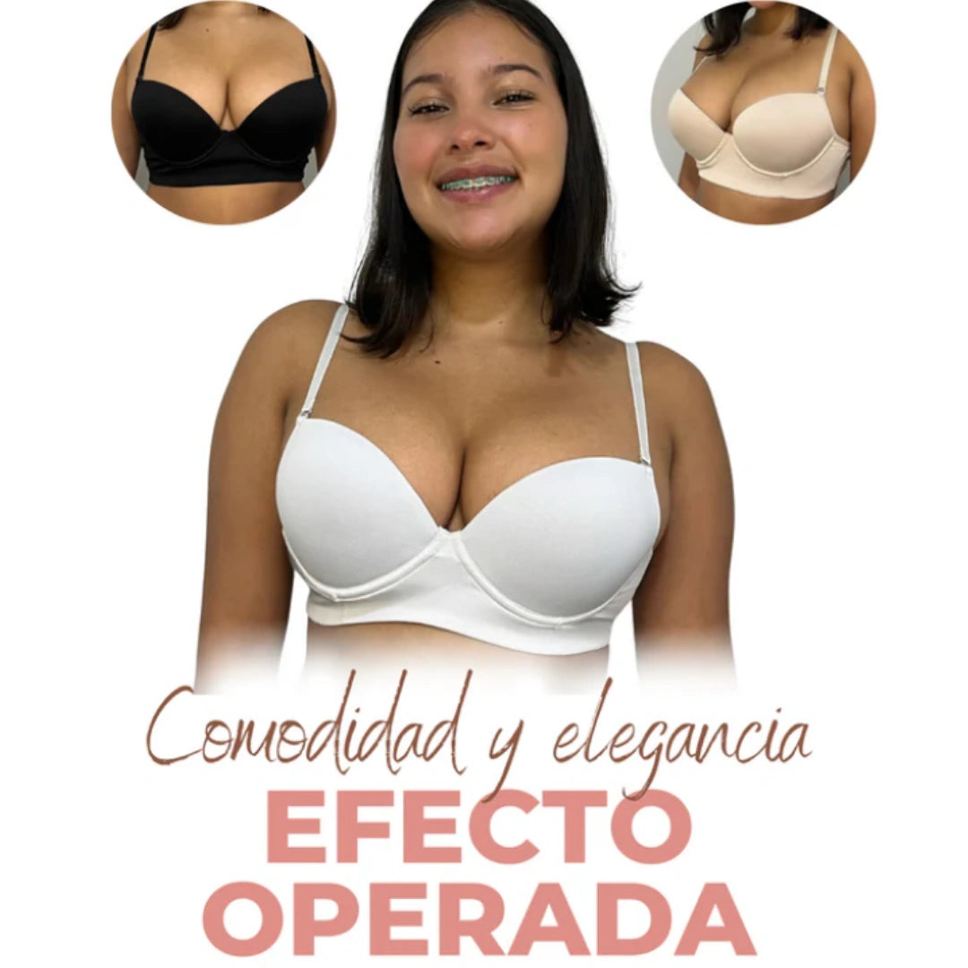 TOP BRASIER CON COPAS DE REALCE EFECTO PUSH UP