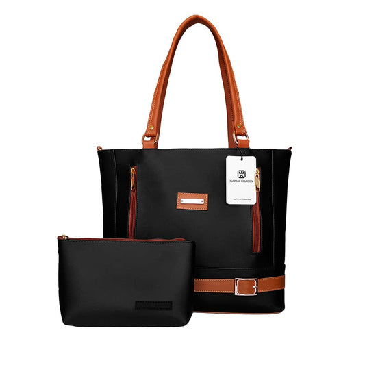 Bolso Dama Karla Chacon Gigi Negro Miel