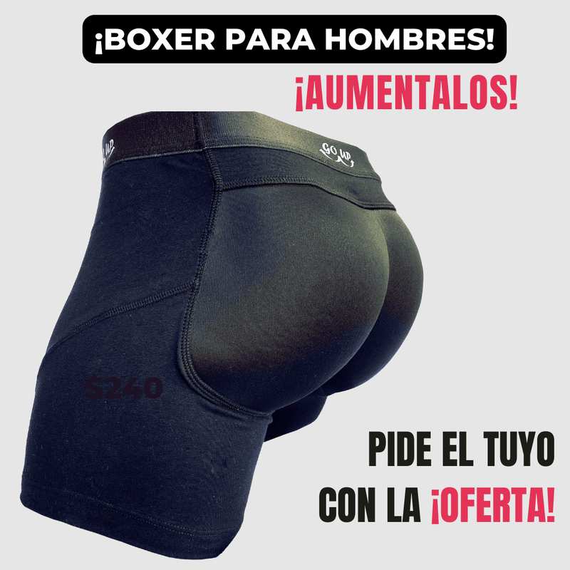 Bóxer Aumenta Glúteos para hombres