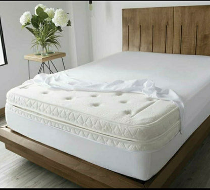 Impermeable Forro sabana protector para colchón cama antifluido y antirreflujo