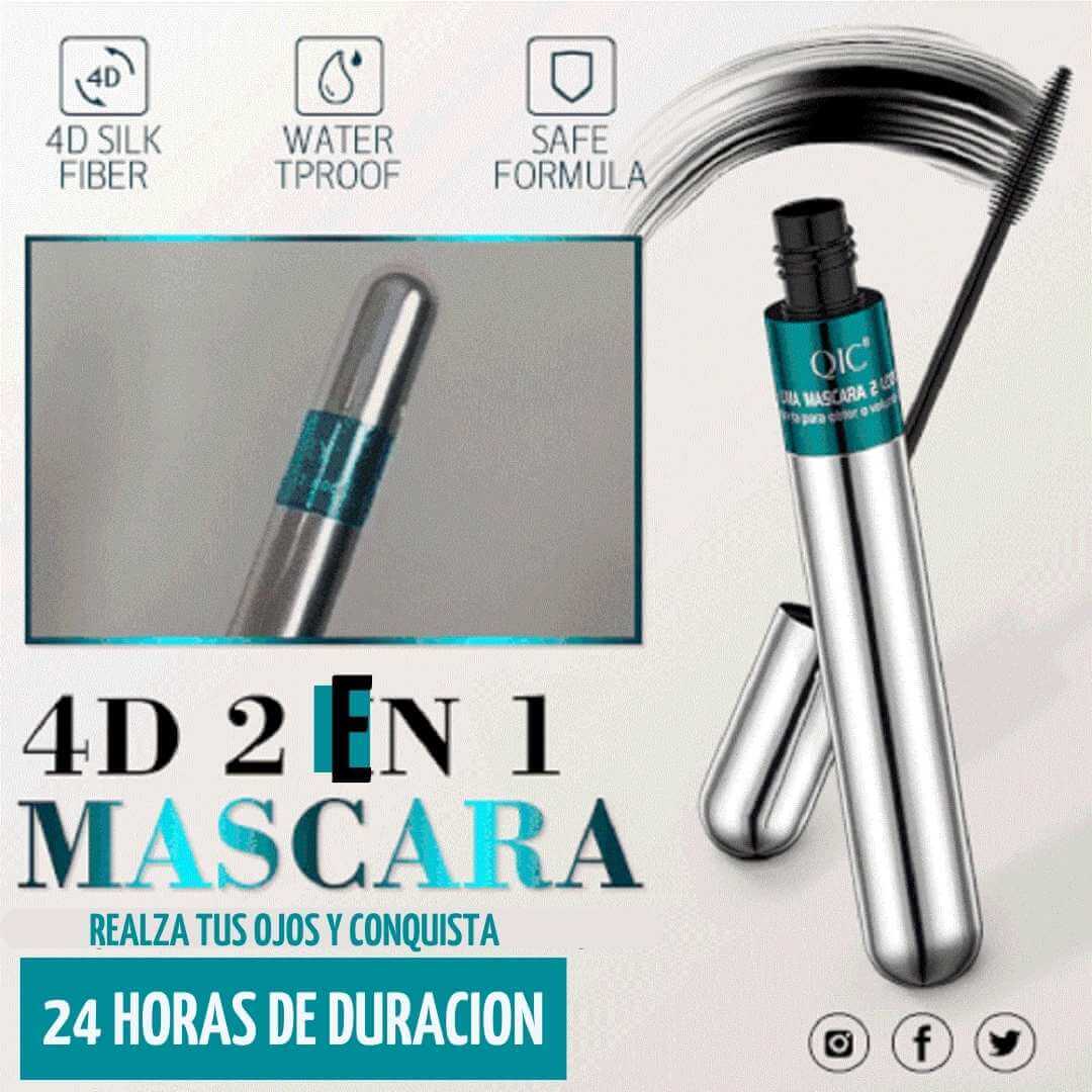 Vibely Pestañina con fibra de seda 4 D Nueva versión 2023